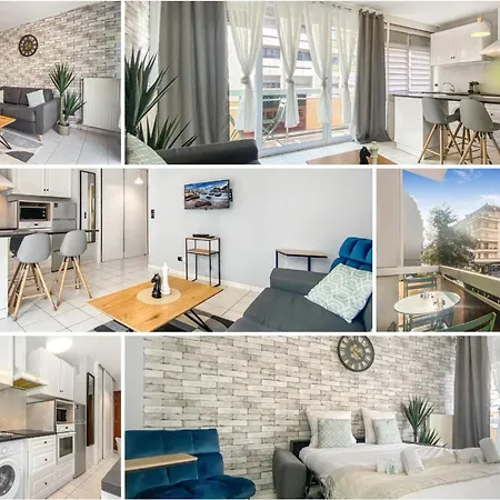 Homey Stone - Private Balcony, Wifi & Netflix * Annemasse
